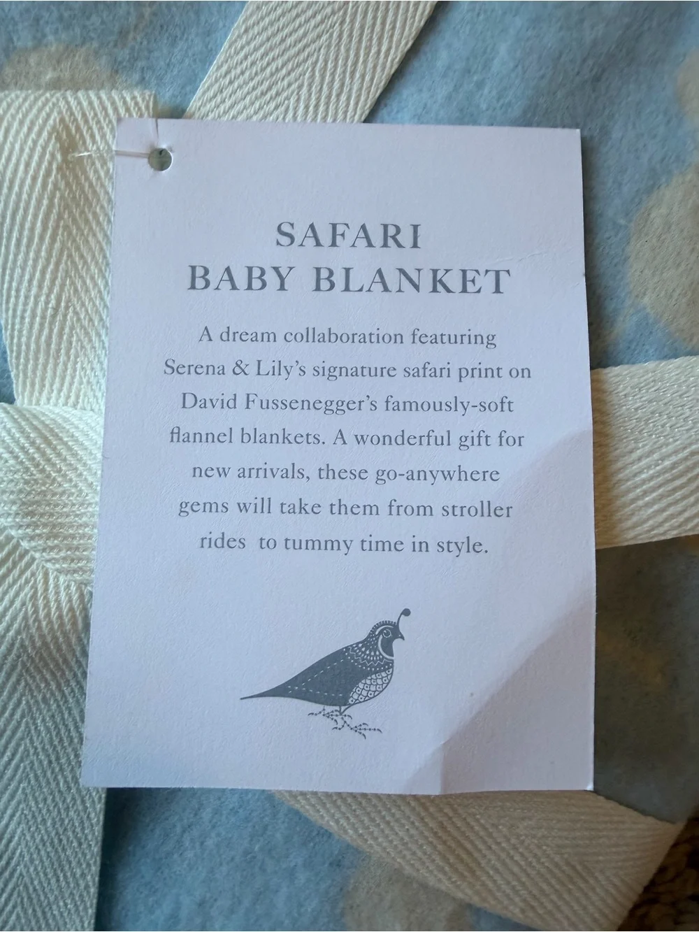 Serena & Lily Safari Baby Blanket